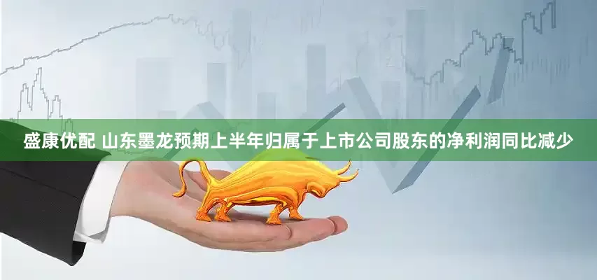 盛康优配 山东墨龙预期上半年归属于上市公司股东的净利润同比减少
